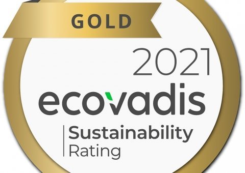 Konecranes hållbarhetsarbete belönades för första gången med guld från EcoVadis